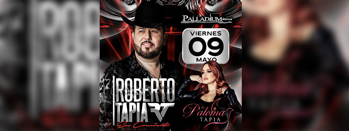 ROBERTO TAPIA Y PALOMA TAPIA EN MODESTO