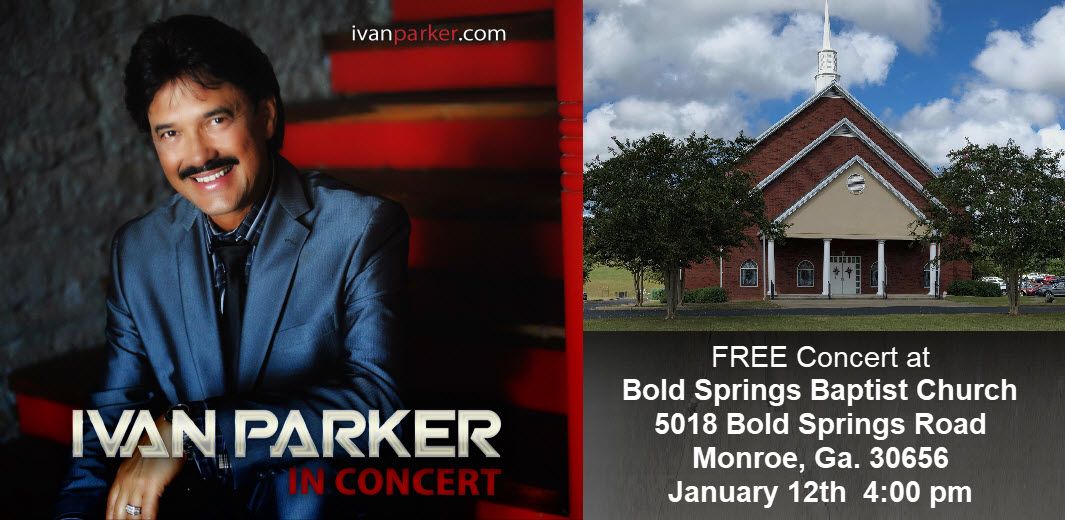 Free Concert With Ivan Parker (formally With Bill Gaither Trio) 