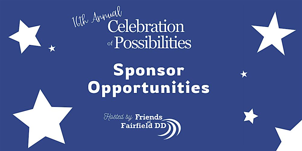 2026 Celebration of Possibilities Sponsorship Opportunities