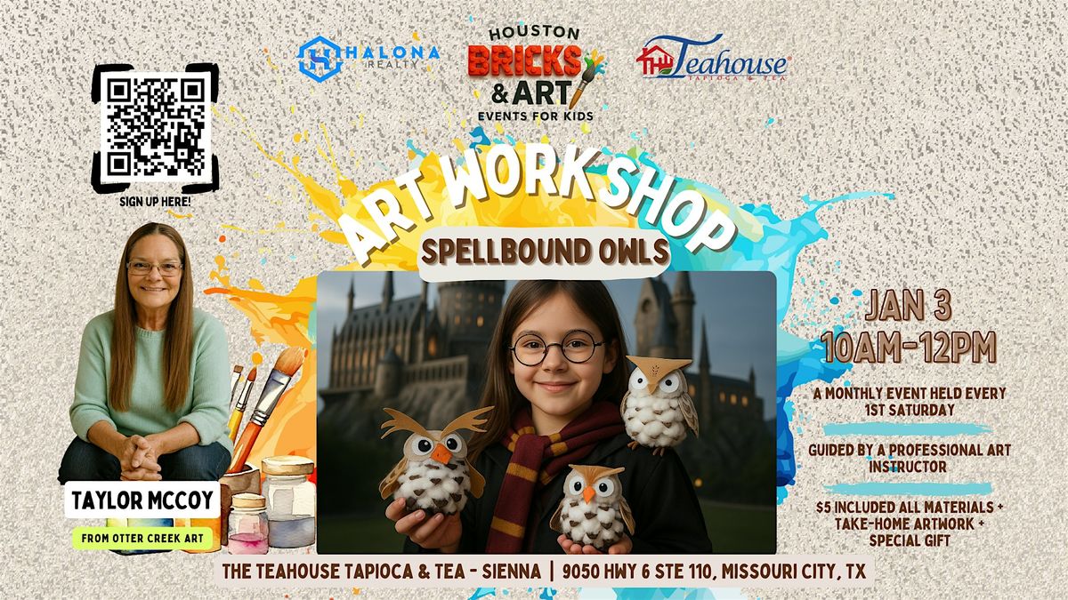 Art Workshop: Spellbound Owls