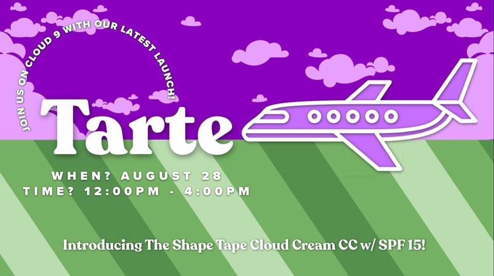 Cue The New Event (Shape Tape Cloud Cream CC SPF 15 Launch) Ulta