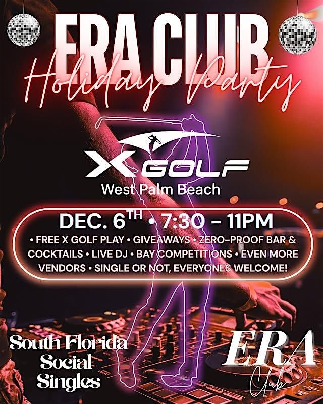 Holiday Mixer Party for ALL @ X-Golf - DJ, Competition, good vibes, & more!