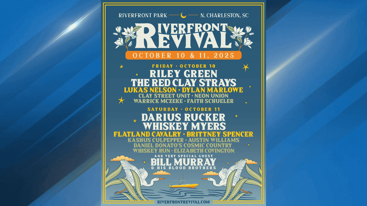 Riverfront Revival (Friday) with Riley Green, The Red Clay Strays, Lukas Nelson, and more