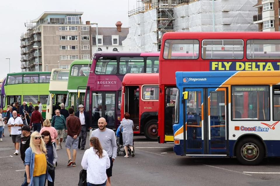 Uk Bus Rally Worthing Bus Rally 2023 at West Parade, Worthing, BN11 3, United ...