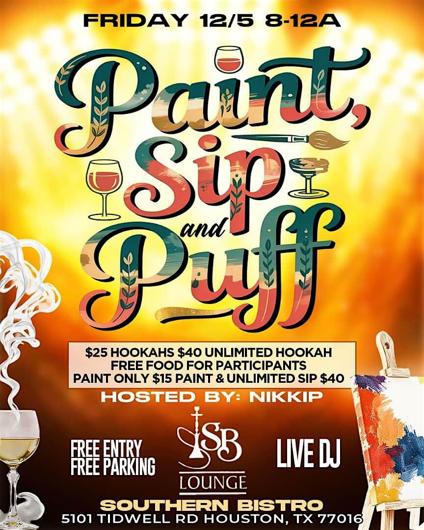 Paint, Sip & Puff