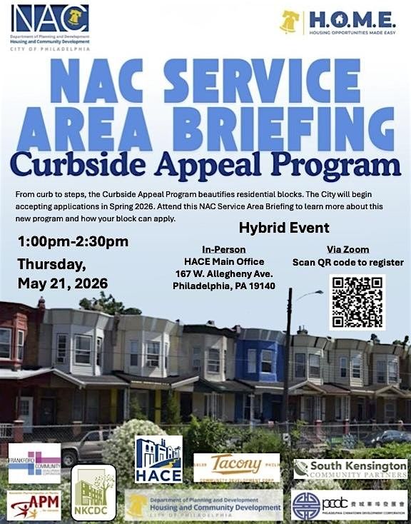 Curbside Appeal Program Info Session