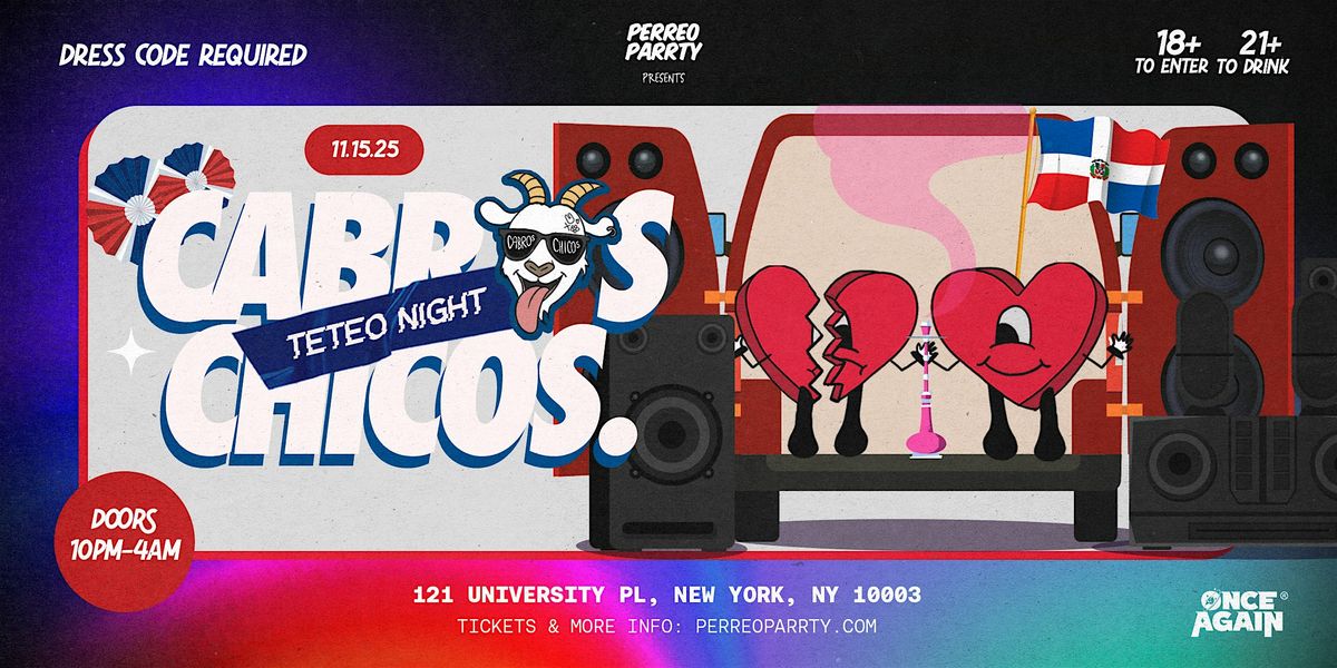 Cabros Chicos - Teteo Night | Latin Dance Party (18+)