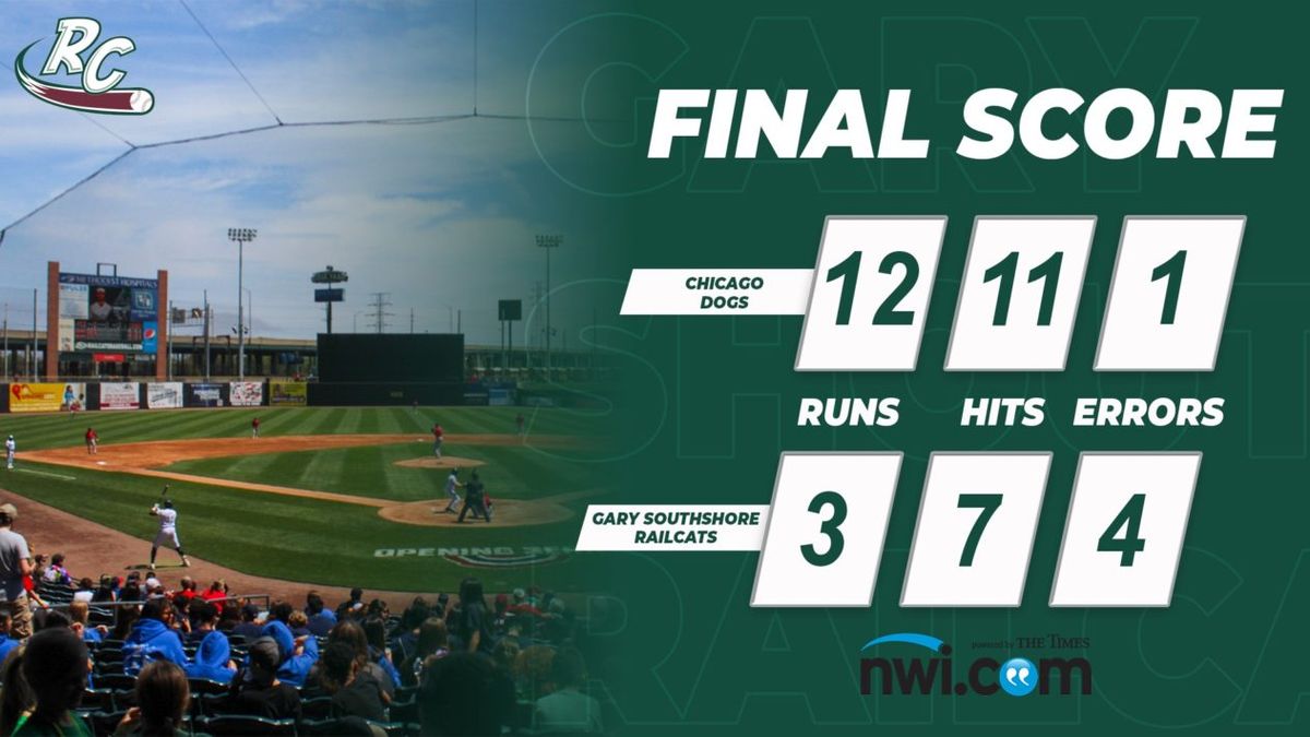 Chicago Dogs at Gary SouthShore RailCats at U.S. Steel Yard