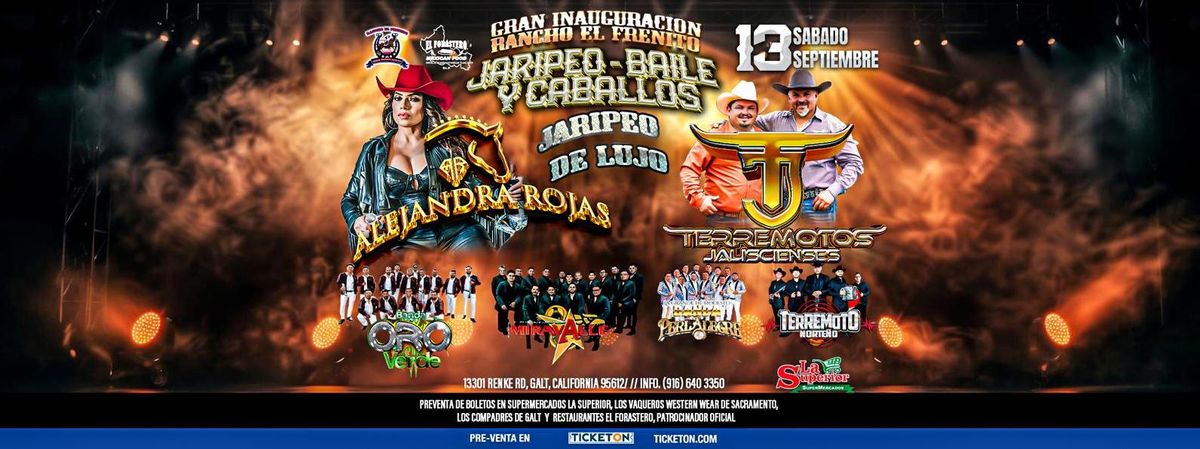 JARIPEO BAILE ALEJANDRA ROJAS Y TERREMOTOS JALICIENSES