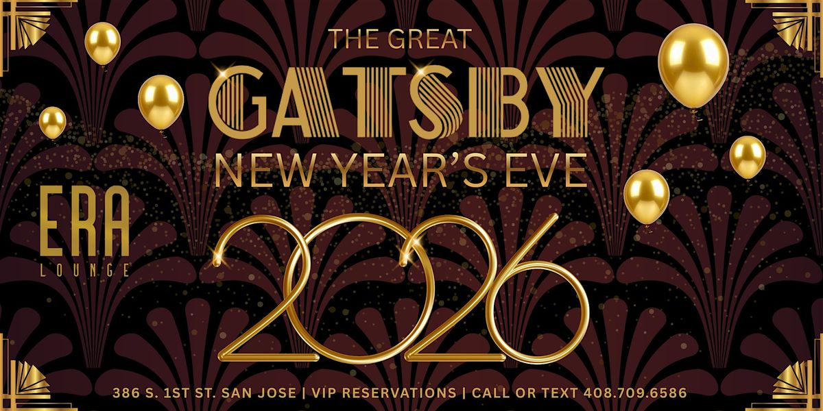 The Great Gatsby: New Year's Eve 2026 Celebration at Era Lounge
