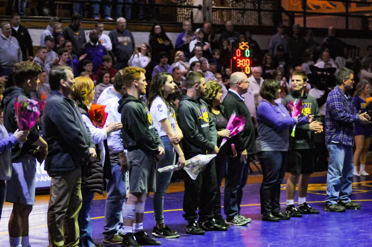 West Virginia Mountaineers at Northern Iowa Panthers Wrestling