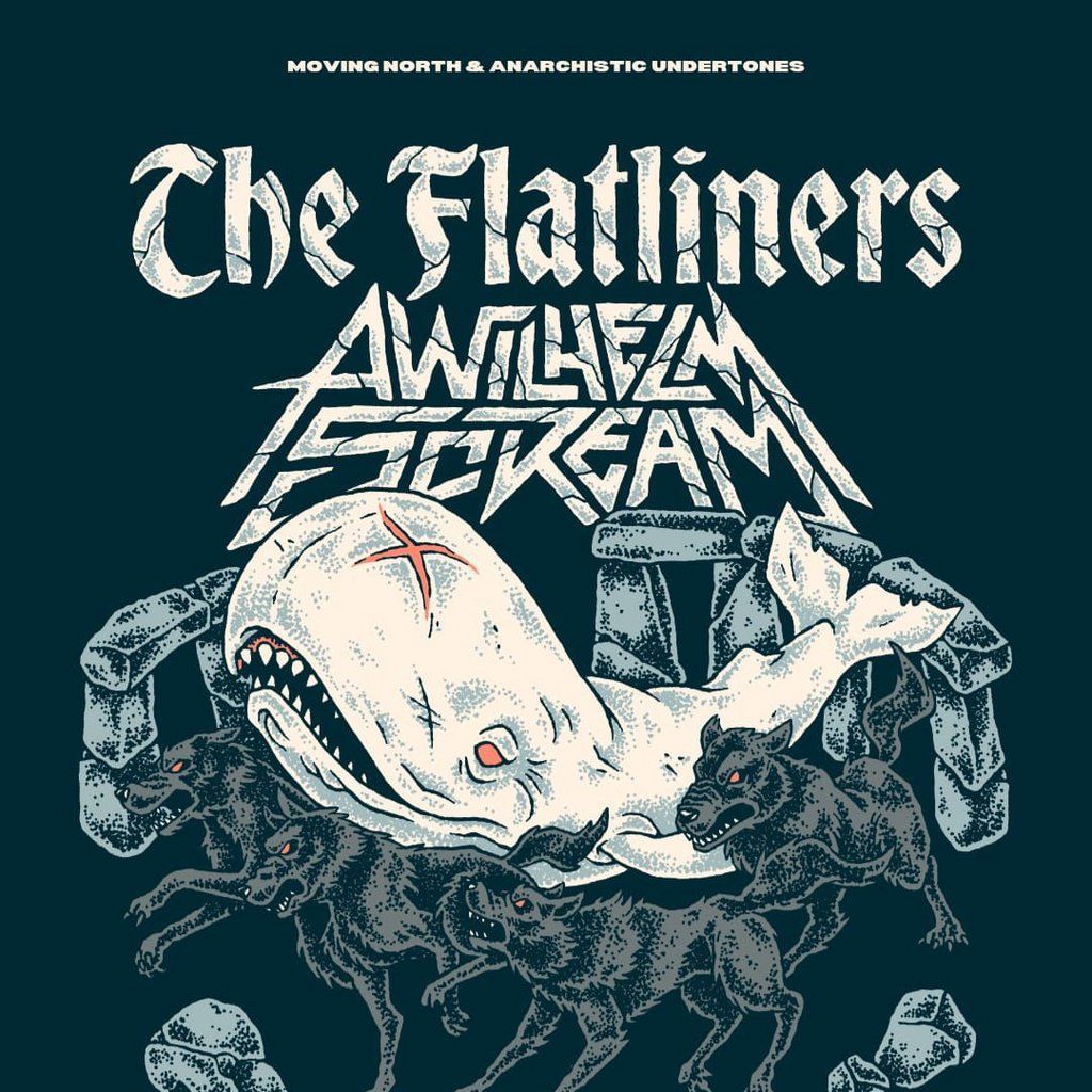 THE FLATLINERS \/ A WILHELM SCREAM- The Bread Shed, Manchester