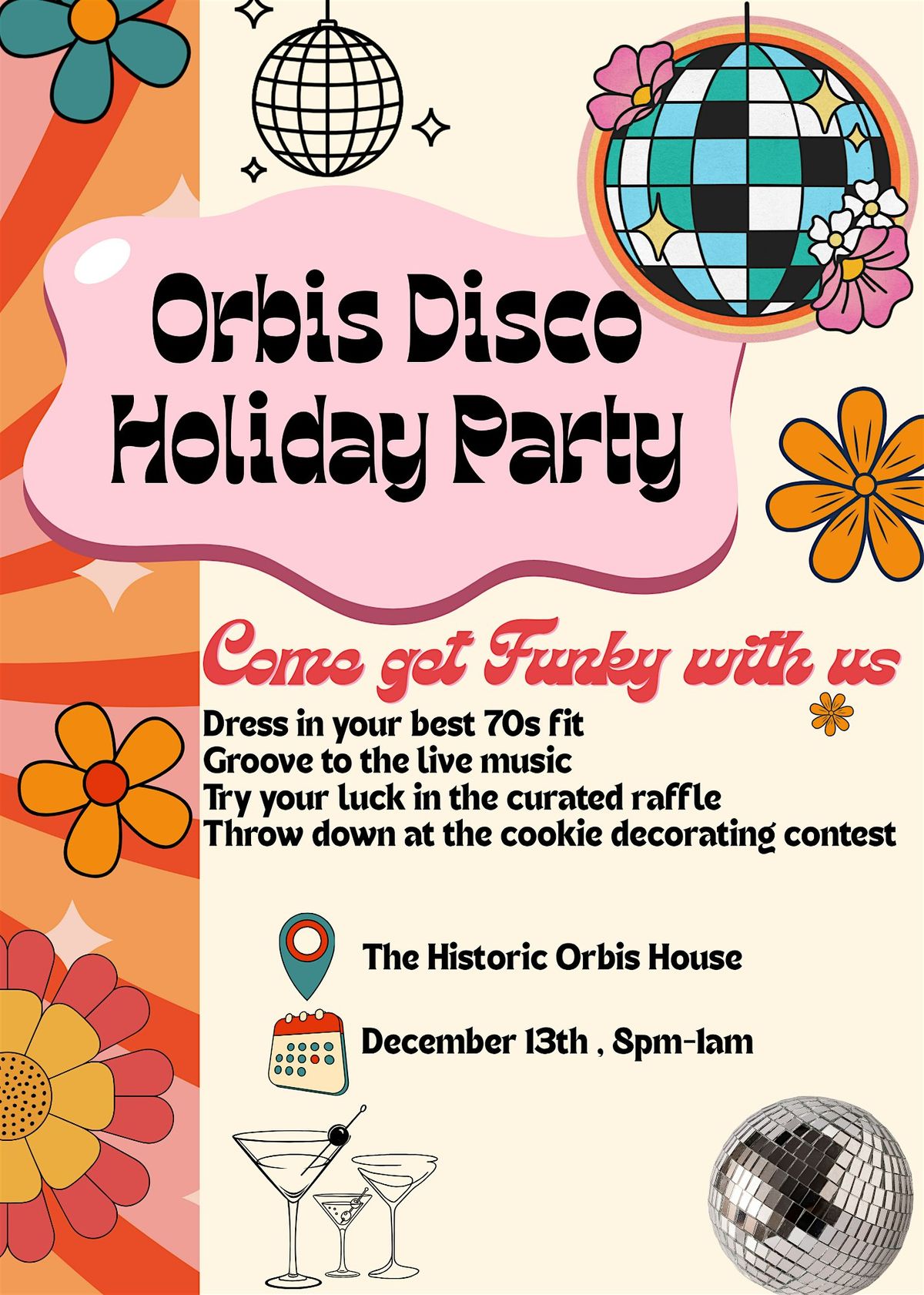 Orbis Disco Holiday Party