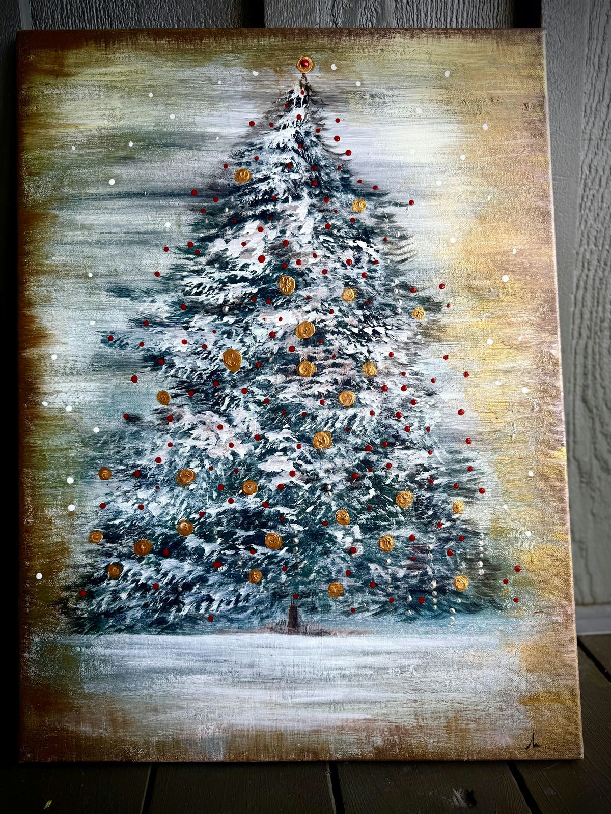 Deck the Halls Ladies - Festive tree painting ! Dec 7th