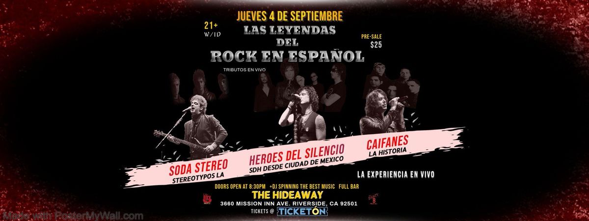 TRIBUTOS- HEROES DEL SILENCIO, CAIFANES LA HISTORIA & MAS