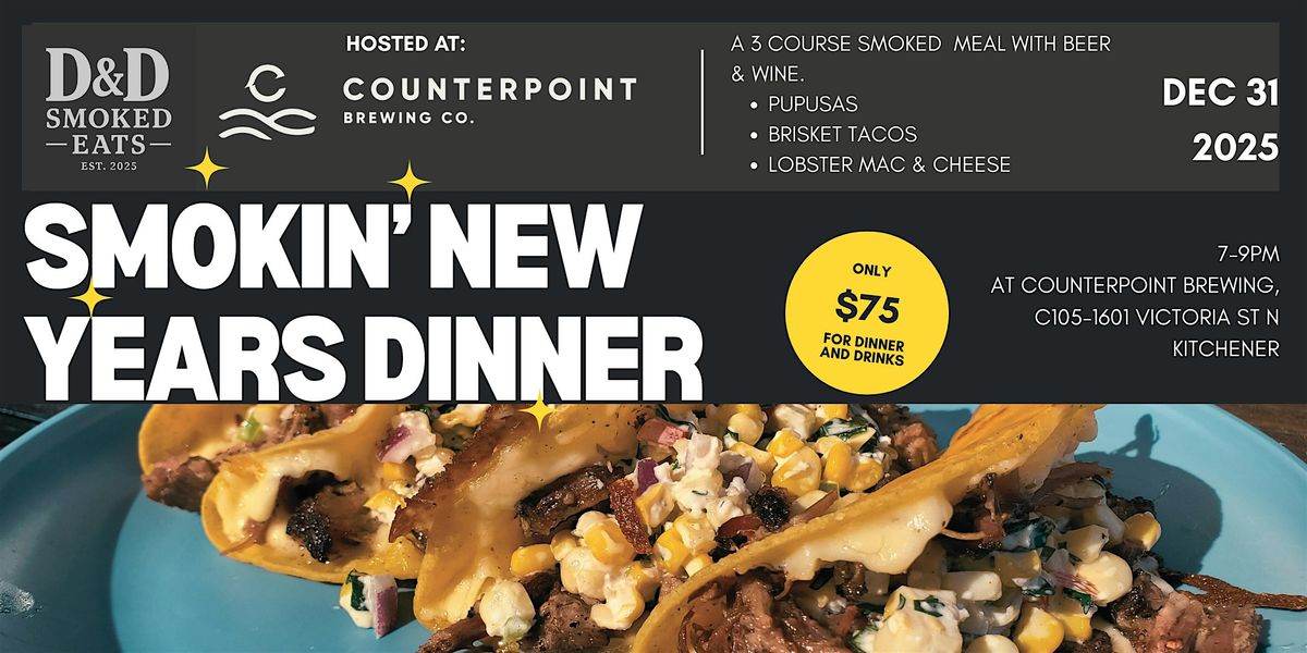 SMOKIN' NEW YEAR'S DINNER