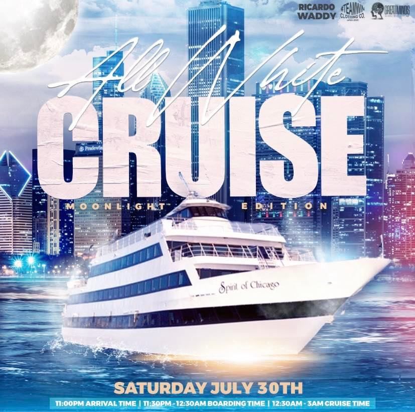 All White Yacht Party On The Spirit Of Chicago