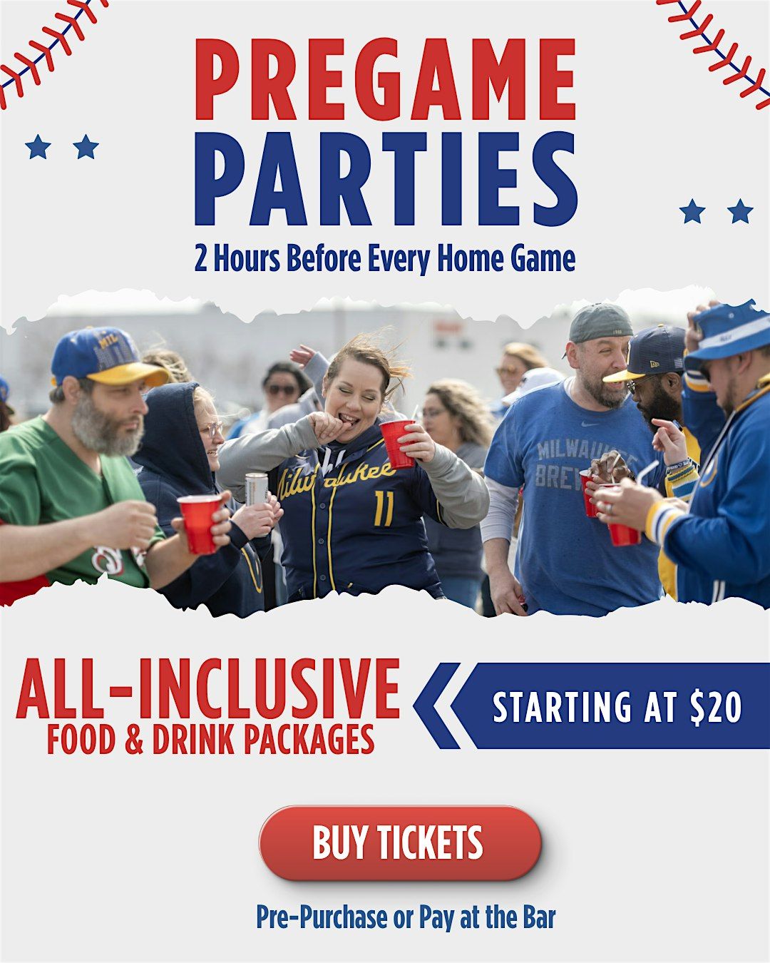 Pregame Specials - Brewers vs Cubs