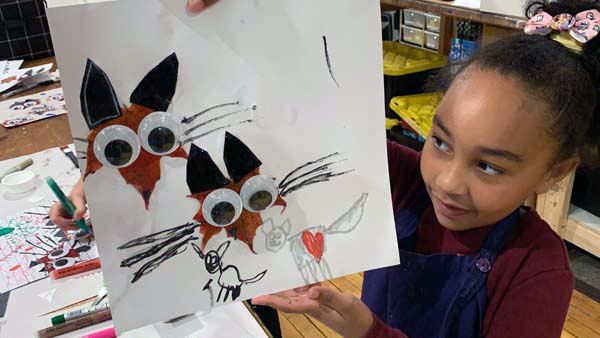 SOLD OUT March Break Kids Drop In Upwards Art Studio Owen Sound 