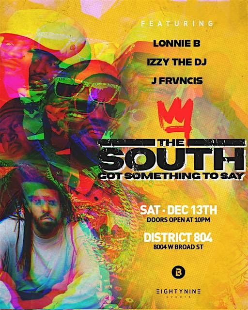 THE SOUTH GOT SOMETHING TO SAY