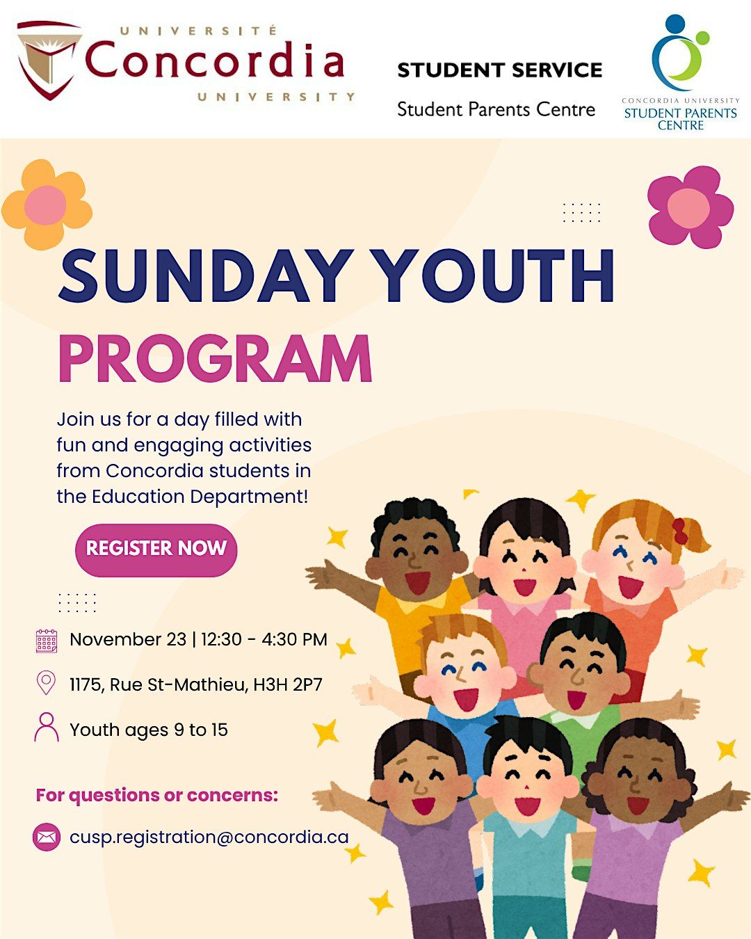 Sunday Youth Program