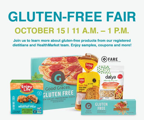 Gluten Free Health Fair HyVee (2827 Hamilton Blvd, Sioux City, IA