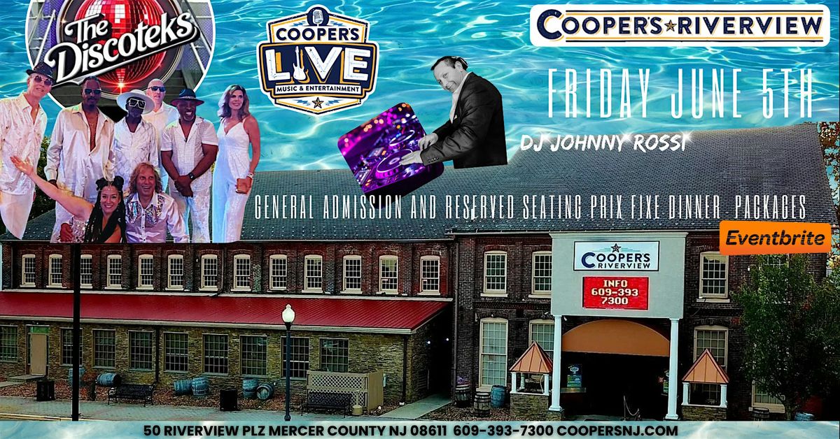 The Discoteks Dance and Dinner Party at Cooper's Riverview!