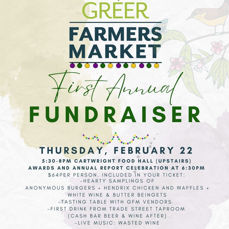 Greer Farmers Market First Annual Fundraiser Cartwright Food Hall   58f2081414282a882c3162ffbc551d3c108876a6d81917695816eabe5d69d4ab Rimg W960 H960 Gmir 