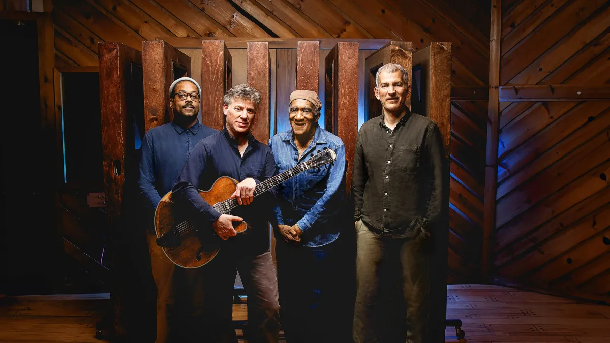 Peter Bernstein, Bill Stewart, Larry Goldings in Praha