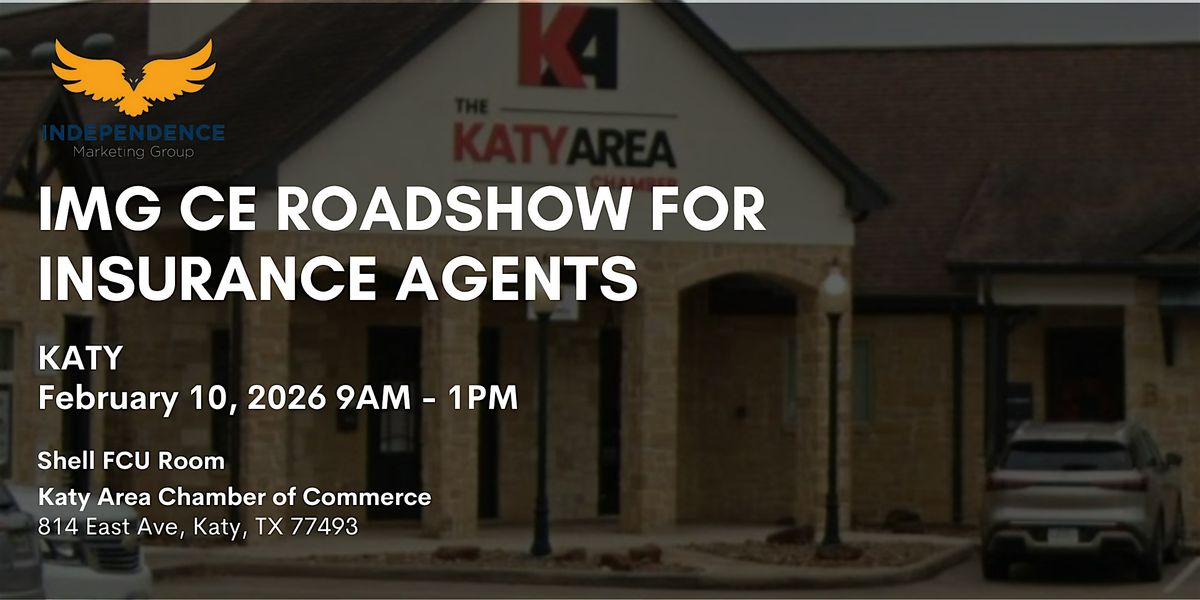 IMG Continuing Education Roadshow for Insurance Agents - Katy