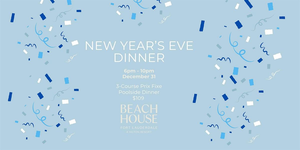 Dine and celebrate the New Year with a curated 3-course Prix Fixe Dinner
