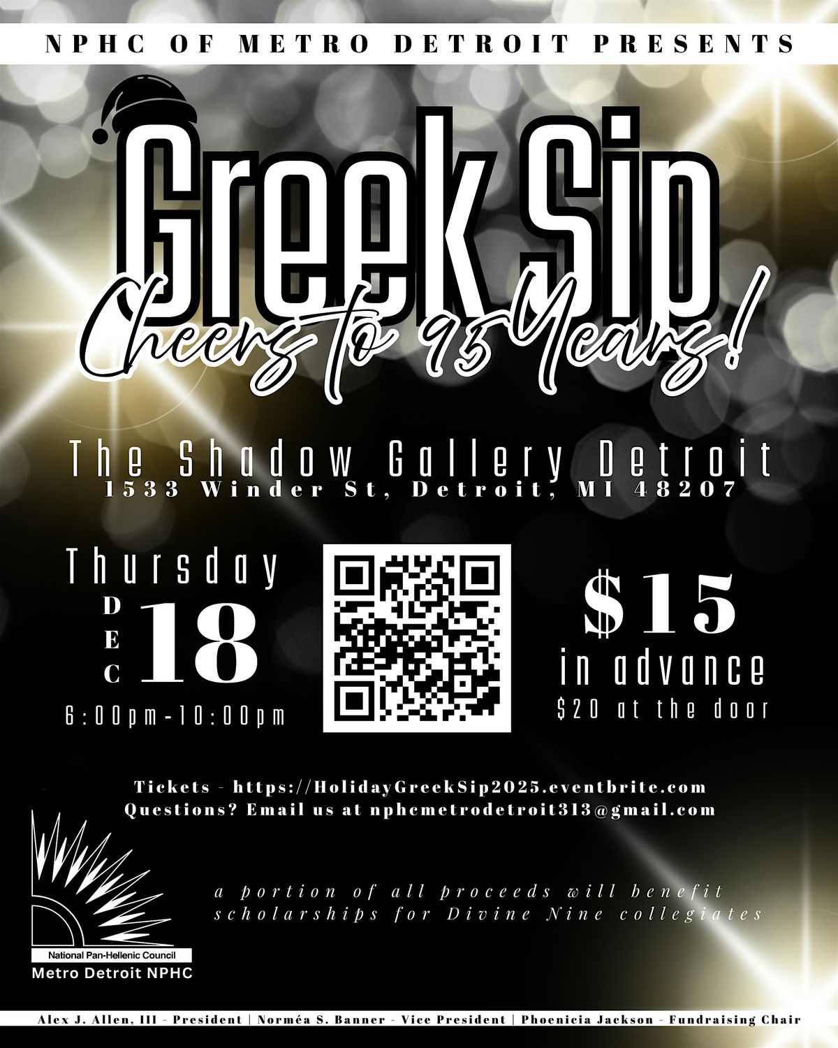 Greek Sip & Cheers to 95 Years!