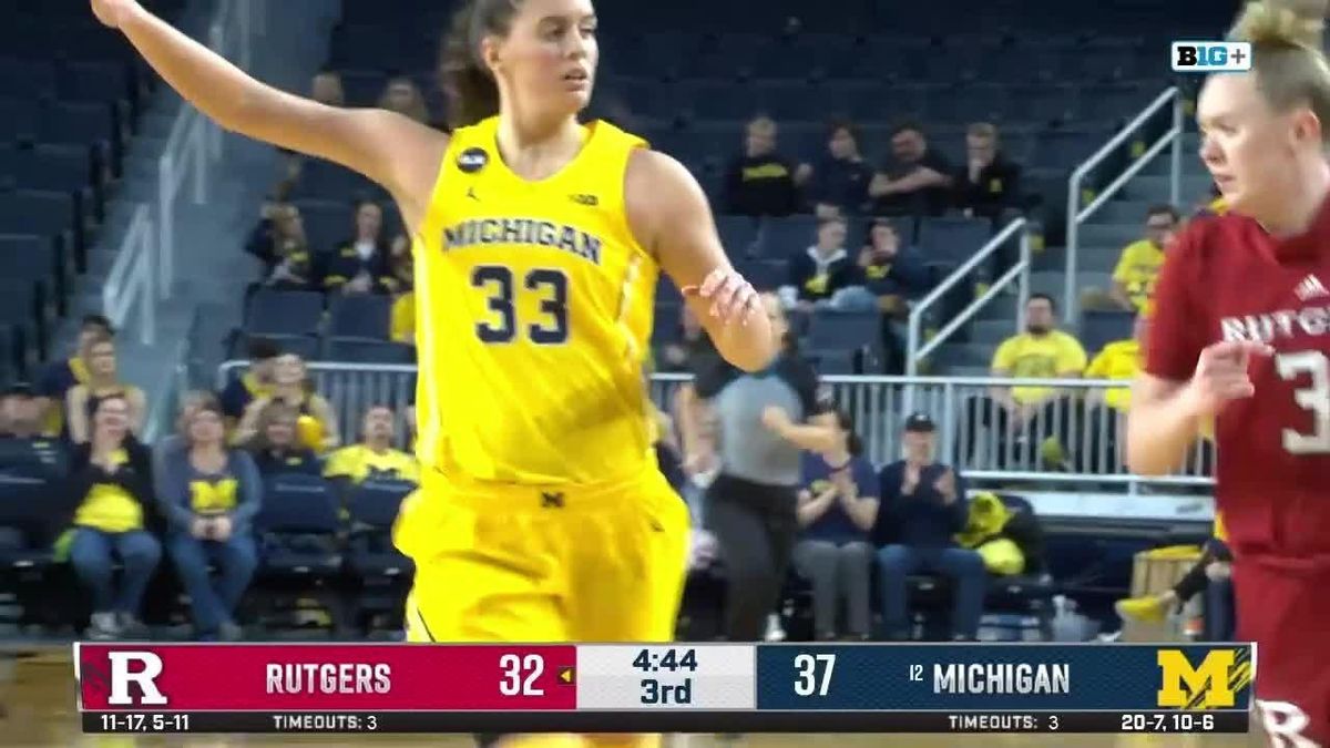 Michigan Wolverines at Rutgers Scarlet Knights Womens Basketball at