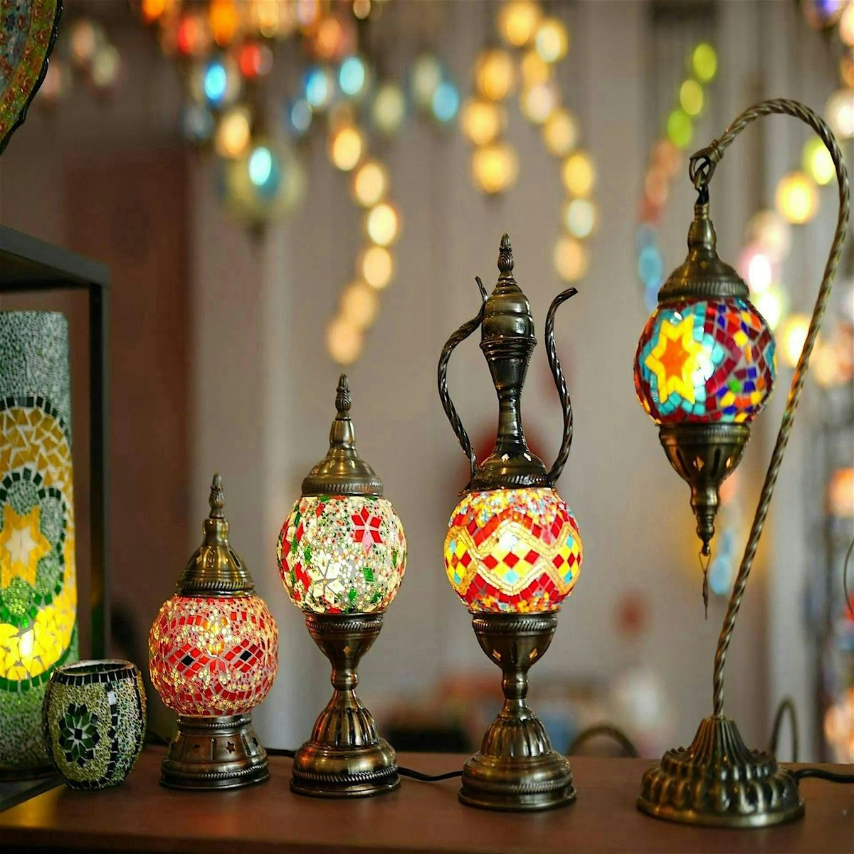 Mosaic Lamp Workshop in Northampton, MA