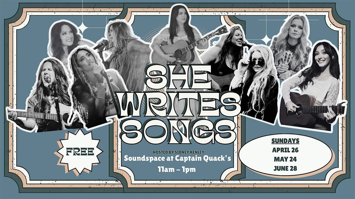 She Writes Songs - Free Music