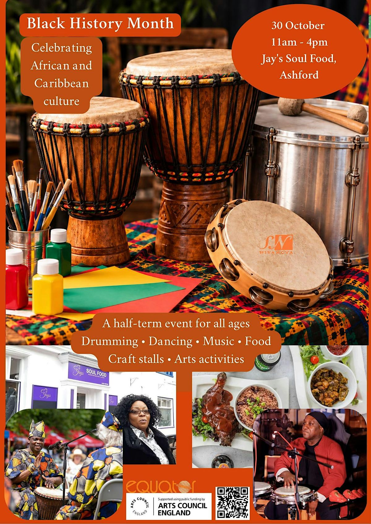Black History Month: African and Caribbean Culture at Jays Soul food at ...