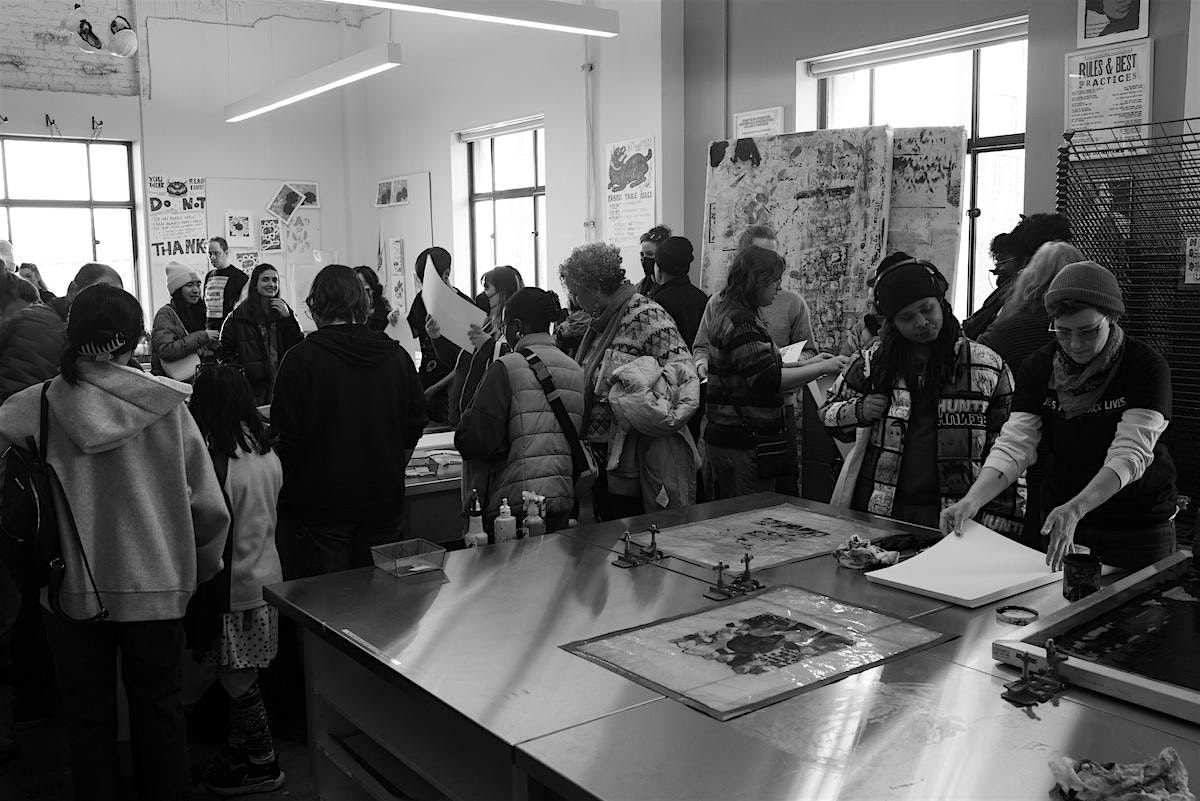 Community Art Build with Don't Shoot PDX!