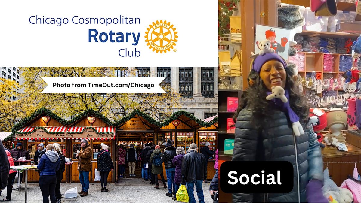 Cosmo Rotary Social at Mag Mile Holiday Lights Parade