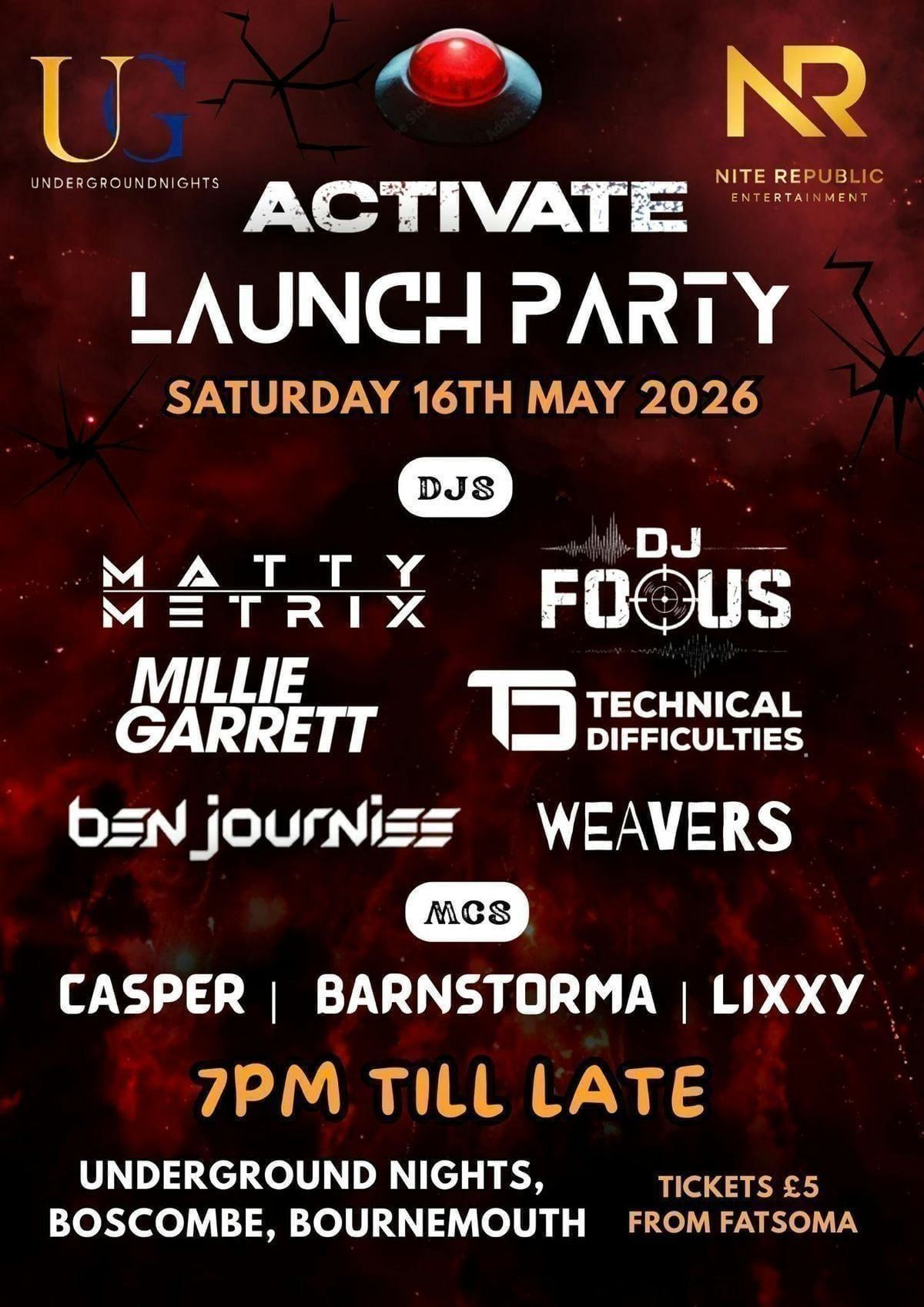 ACTIVATE AT UNDERGROUND NIGHTS