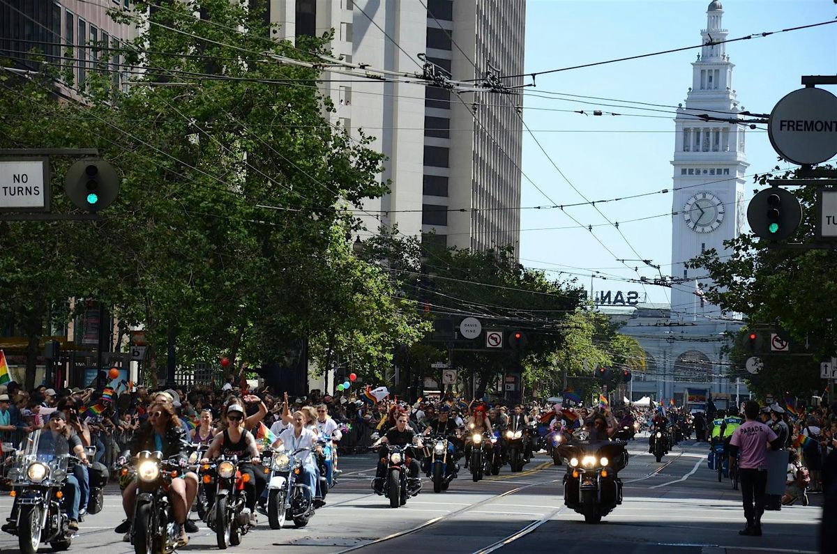 San Francisco Dykes on Bikes\u00ae Women's Motorcycle Contingent @ SF Pride 2026