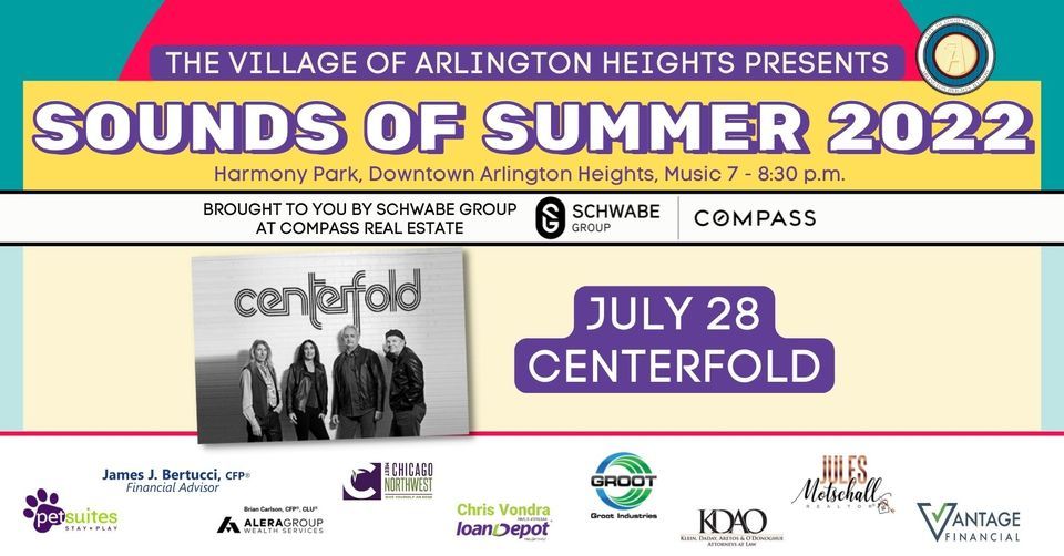 Arlington Heights Sounds of Summer Concert Series Centerfold Harmony
