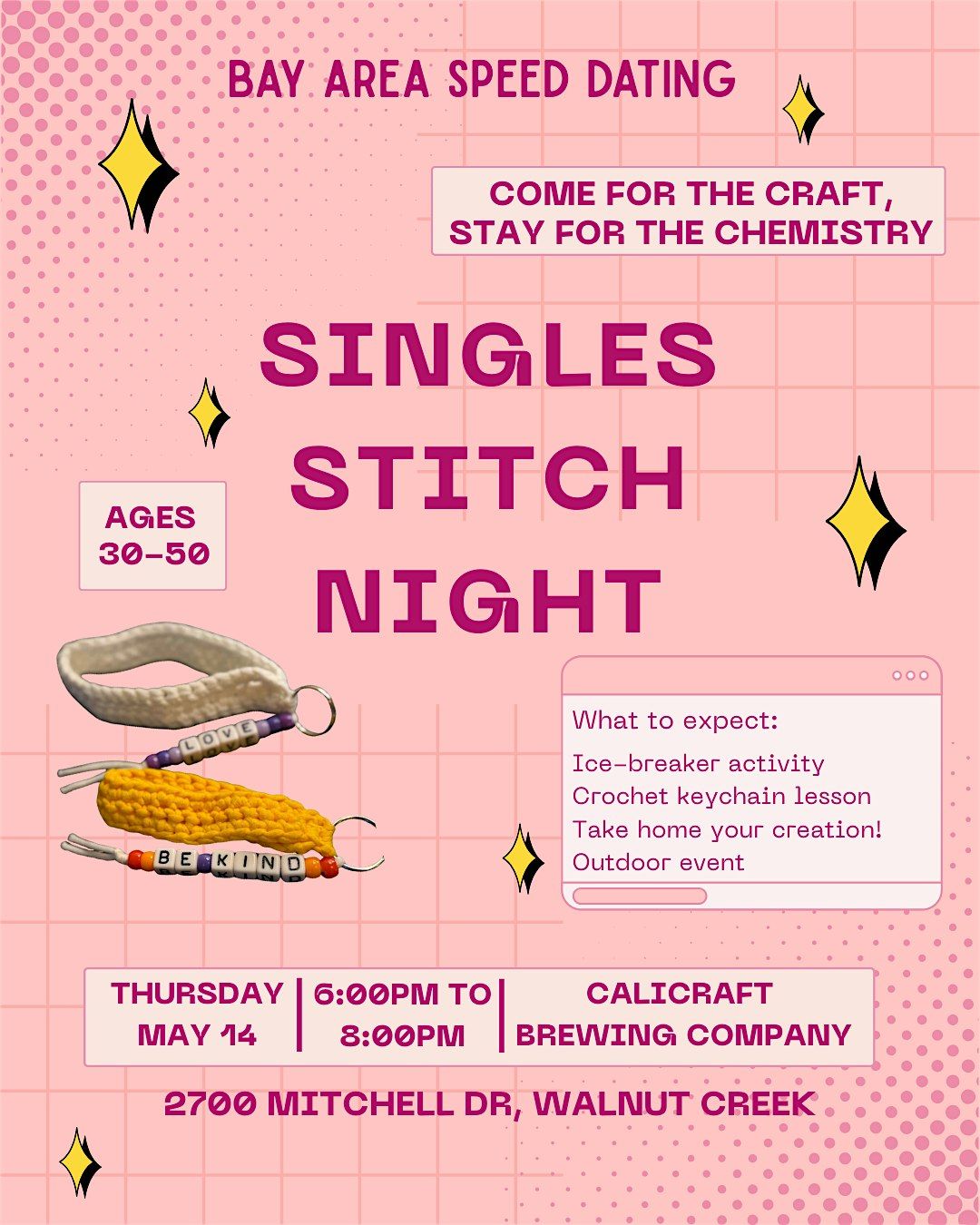SINGLES STITCH NIGHT | Ages 30-50