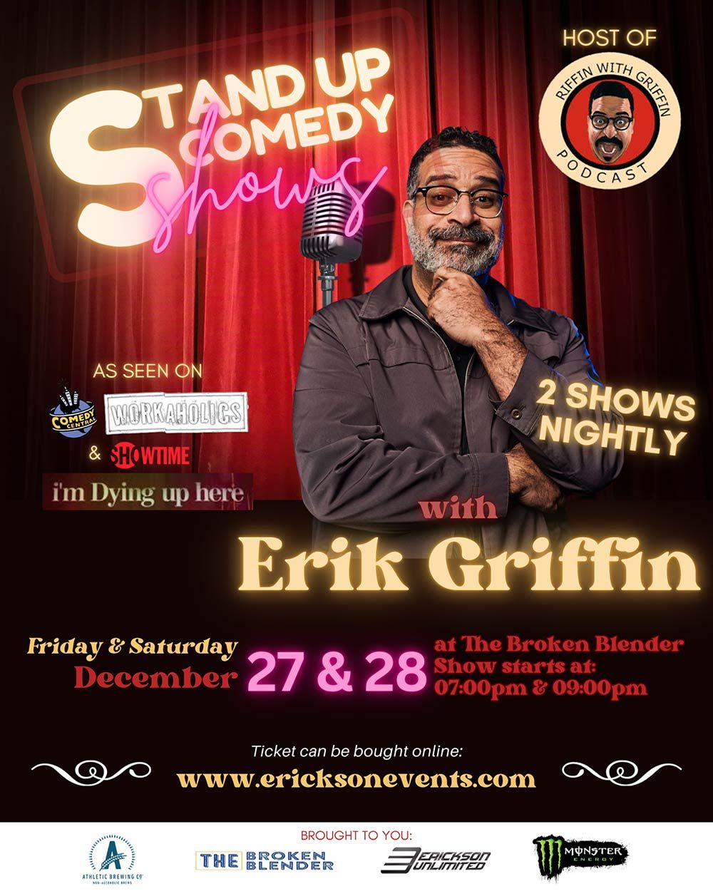Erik Griffin at Oxnard Levity Live