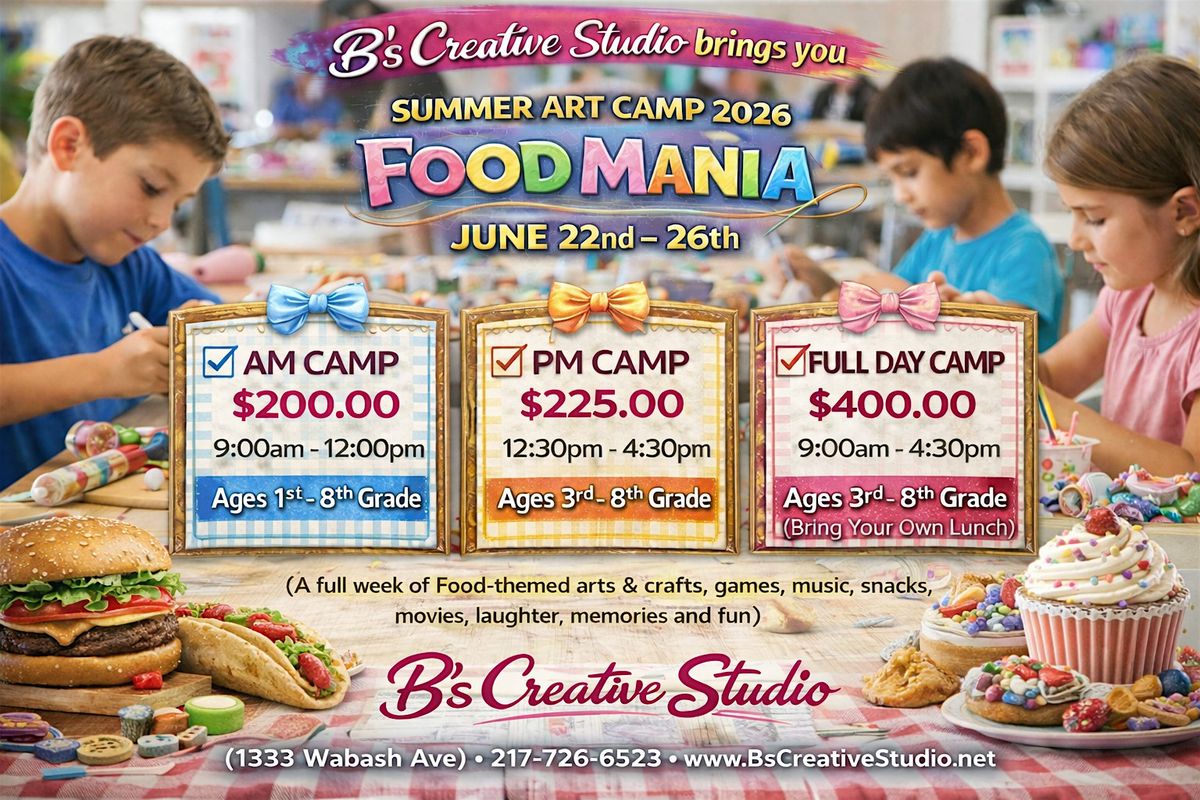 SUMMER CAMP Food Mania