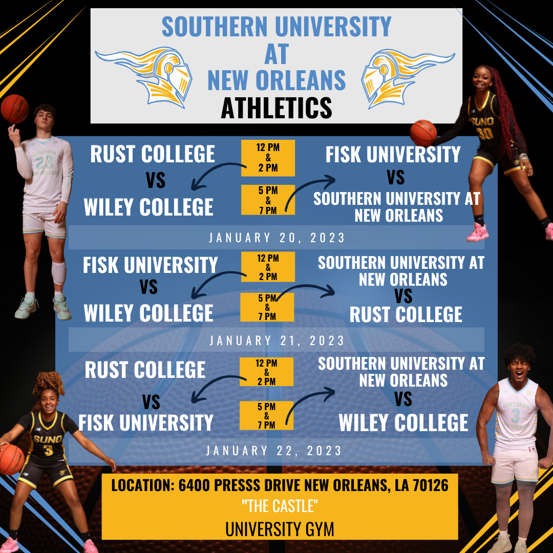 SUNO Knights at New Orleans Privateers Mens Basketball at UNO Lakefront Arena