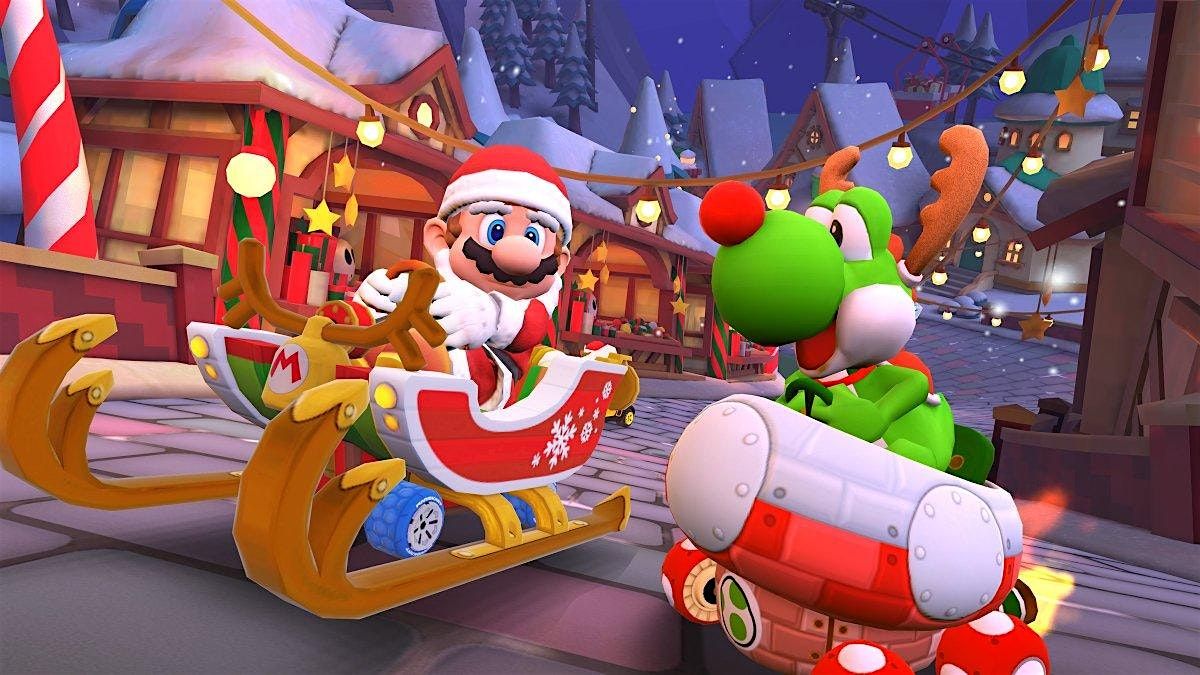 Christmas Mario Kart Tournament