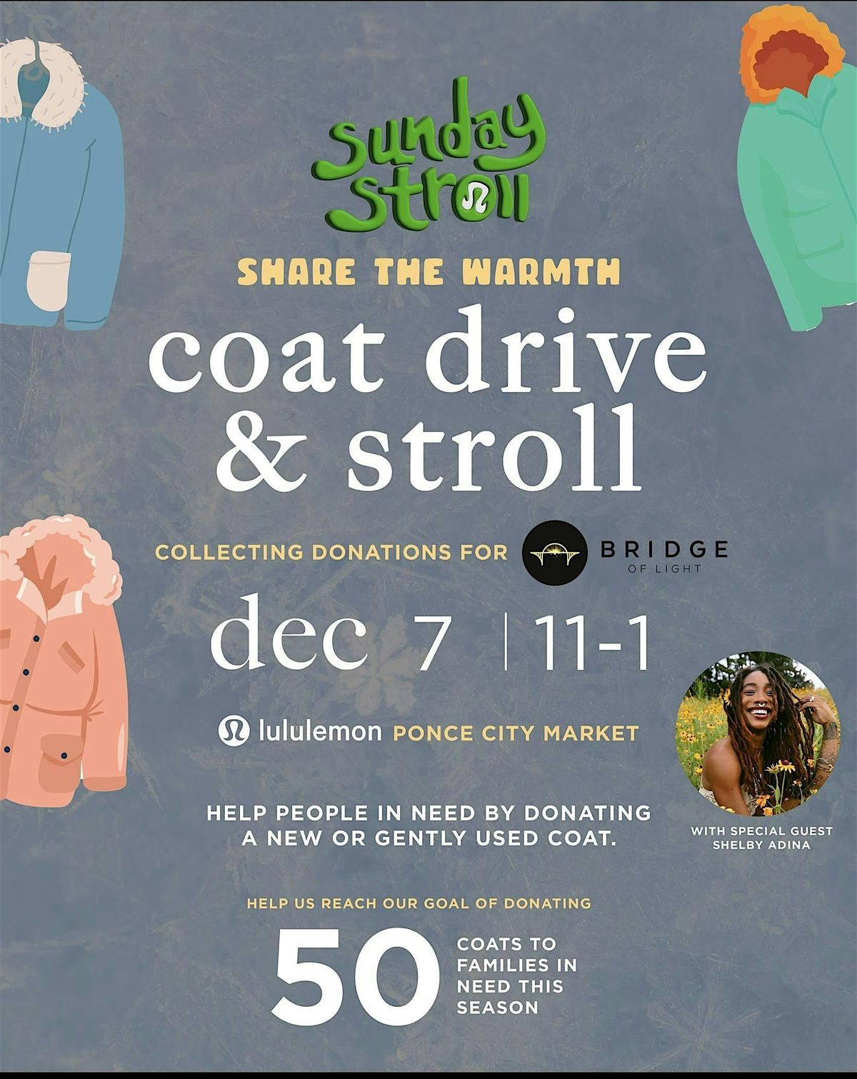 Sunday Stroll Coat Drive