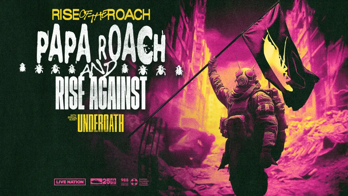 Papa Roach and Rise Against at Everwise Amphitheater at White River State Park