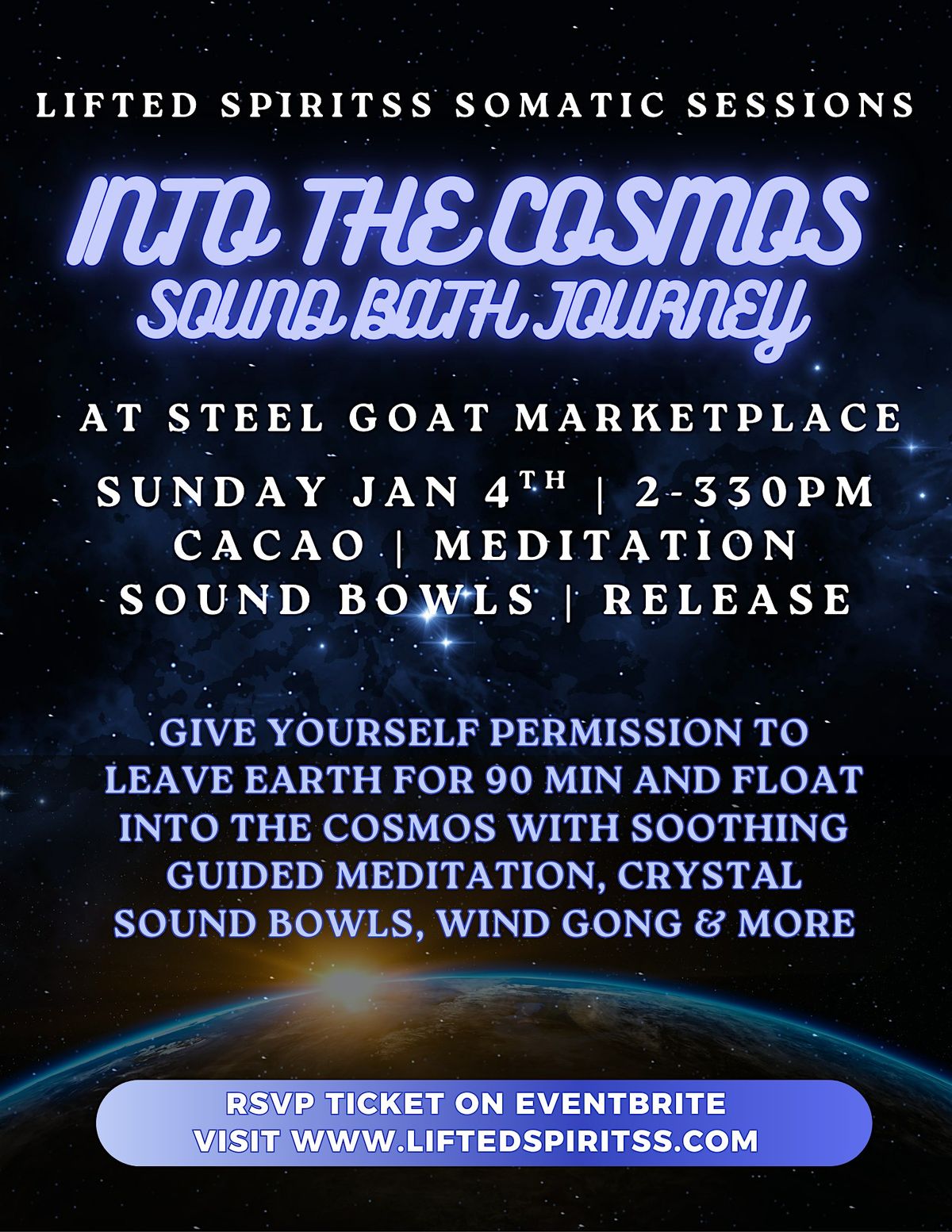 Into the Cosmos Sound Bath Journey