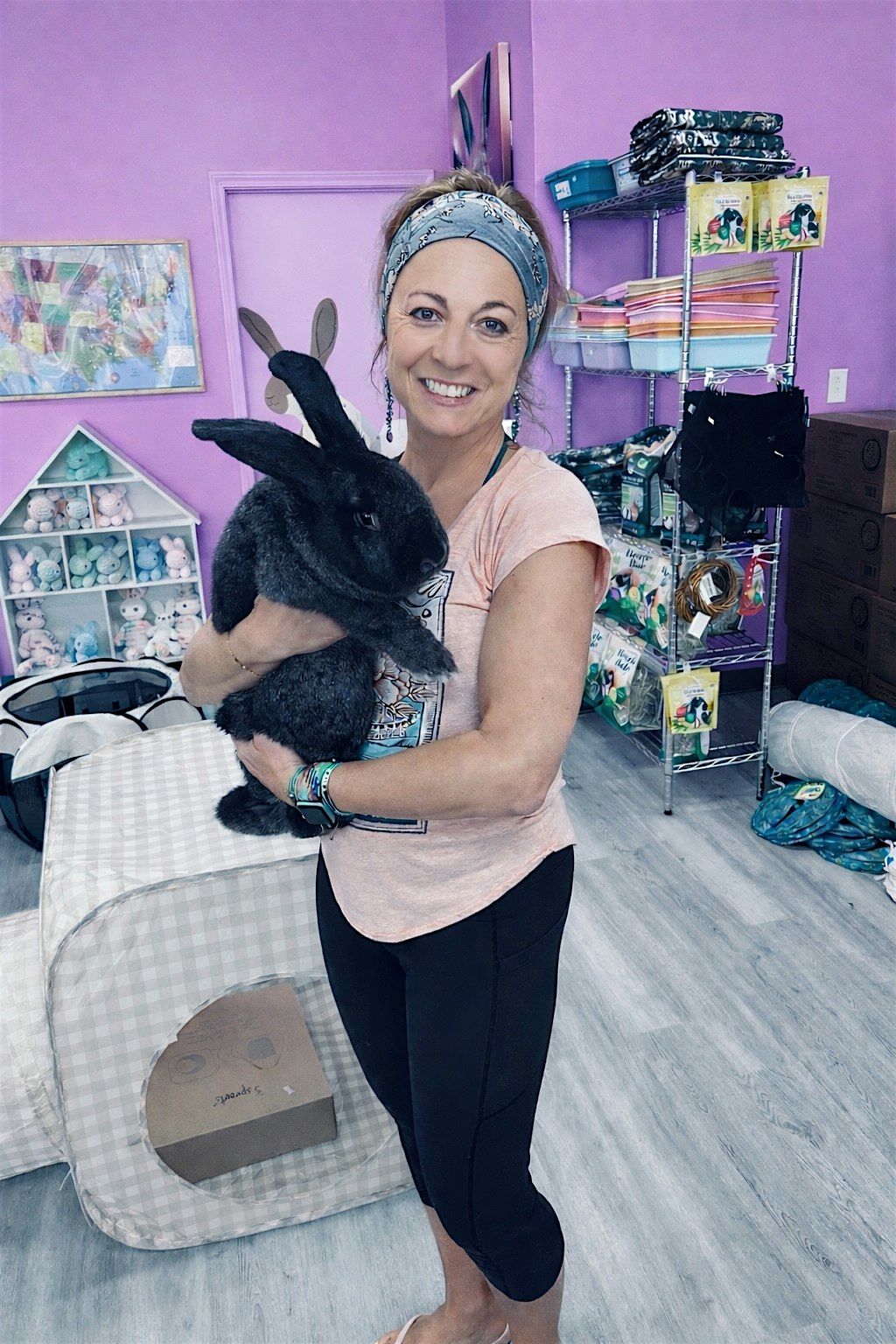 Hoppy Hour\/Bunny Yoga~ Friday, May 15 @6:00 at Dolly\u2019s Dream Rabbit Rescue